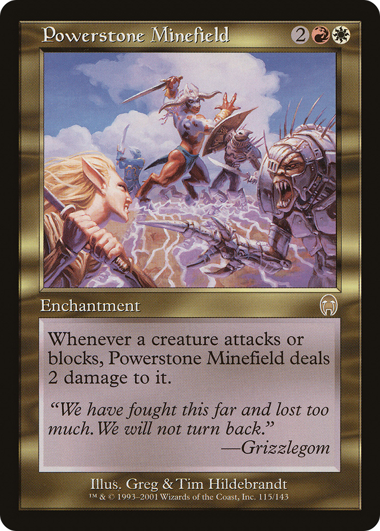 Champ de mines Powerstone (APC-115) - Apocalypse