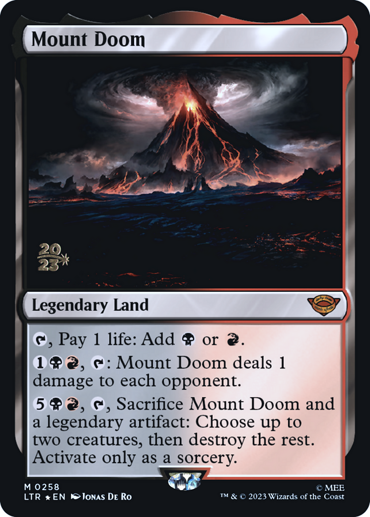 Mount Doom (PRE-258S) - Tales of Middle-earth Promos Foil