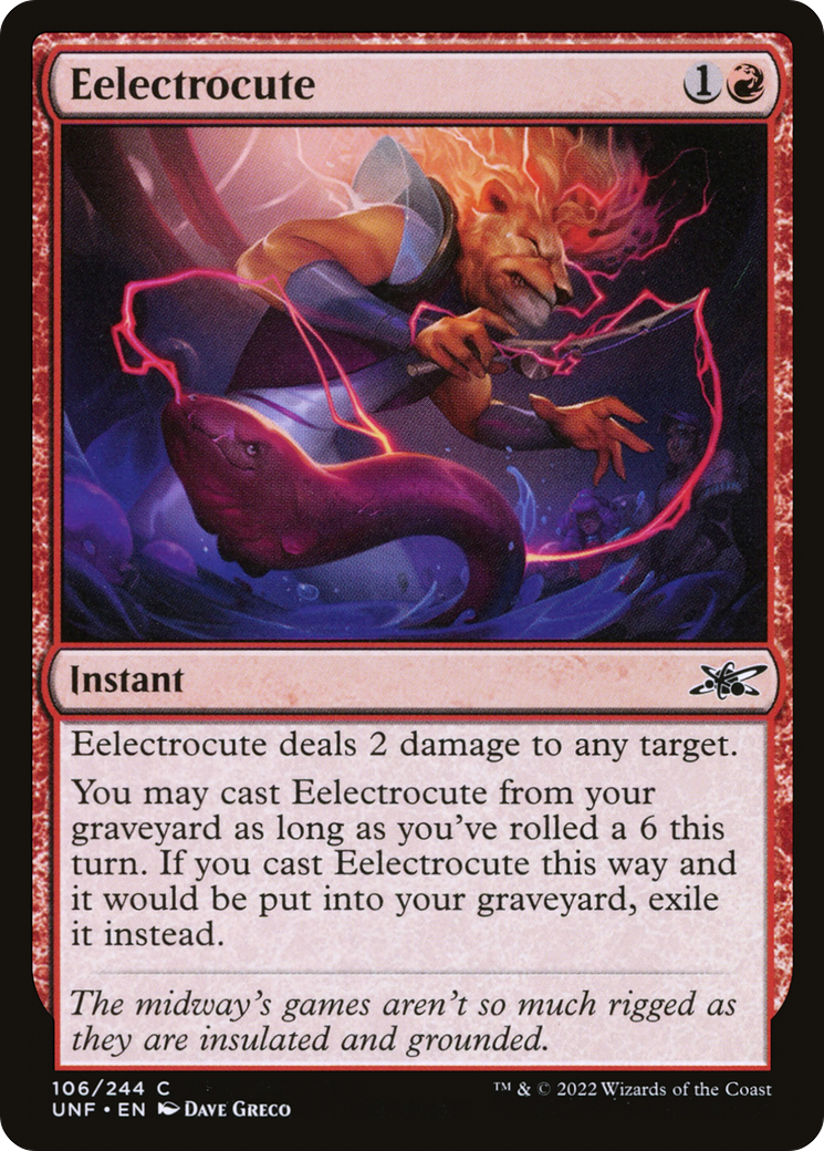 Electrocute (UNF-106) - Unfinity Foil