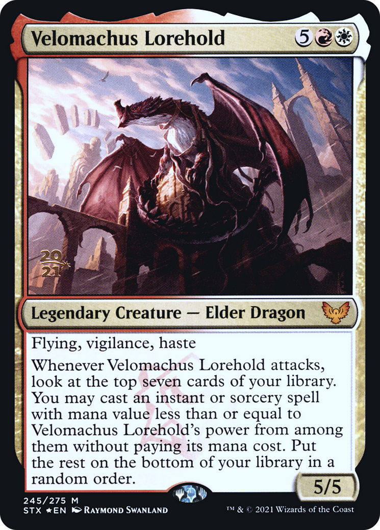 Velomachus Lorehold (PRE-245S) - Strixhaven: School of Mages Promos Foil