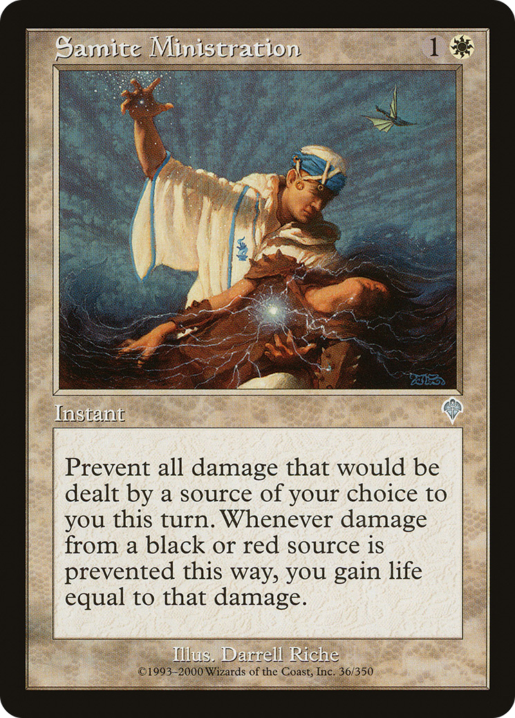 Ministère Samite (INV-036) - Invasion Foil 