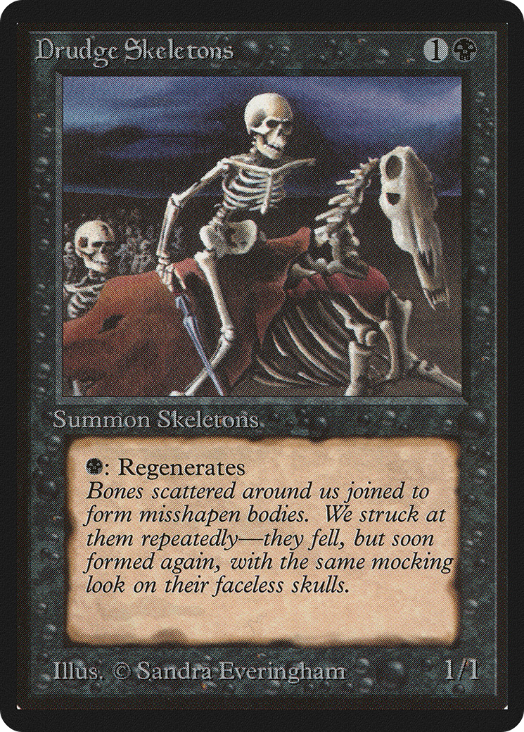 Drudge Skeletons (LEB-107) - Limited Edition Beta