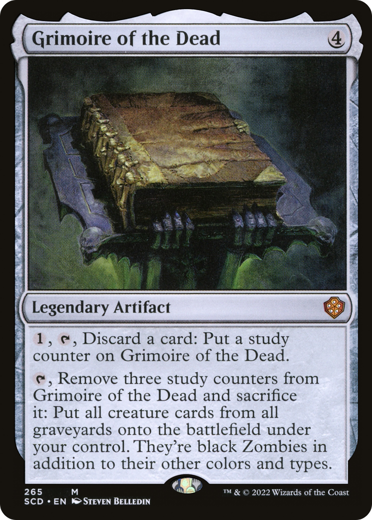 Grimoire des Morts (SCD-265) - Decks de Commandant de Départ 