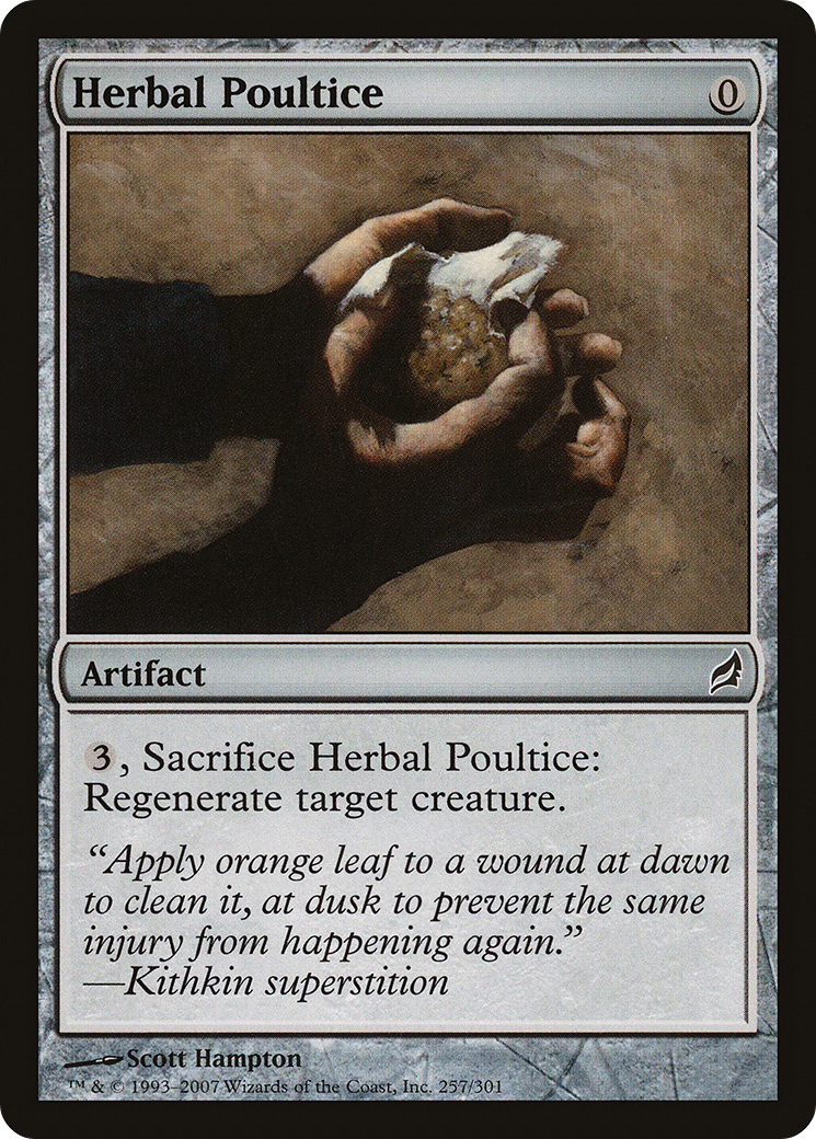 Cataplasme aux herbes (LRW-257) - Lorwyn Foil 