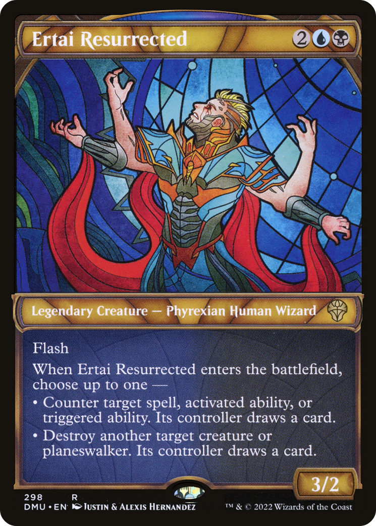 Ertai Resurrected (DMU-298) - Dominaria United : (Vitrine) Foil 