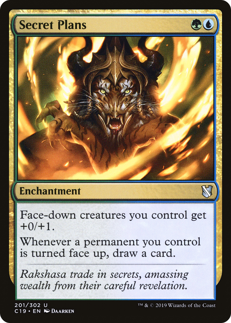 Plans secrets (C19-201) - Commander 2019 