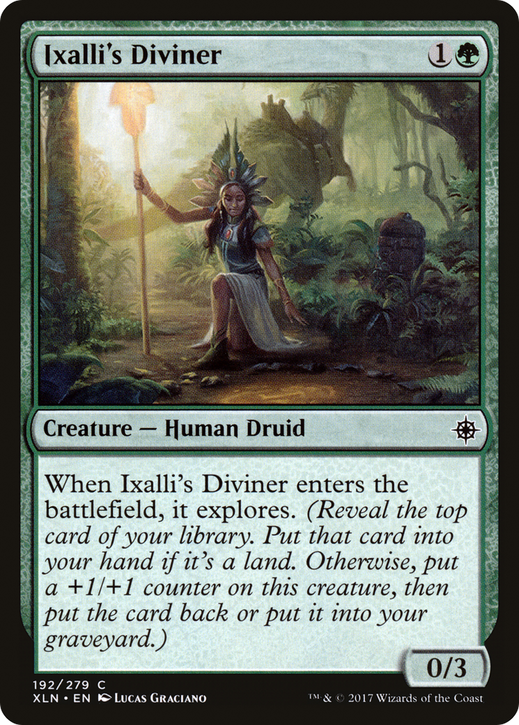 Ixalli's Diviner (XLN-192) - Ixalan