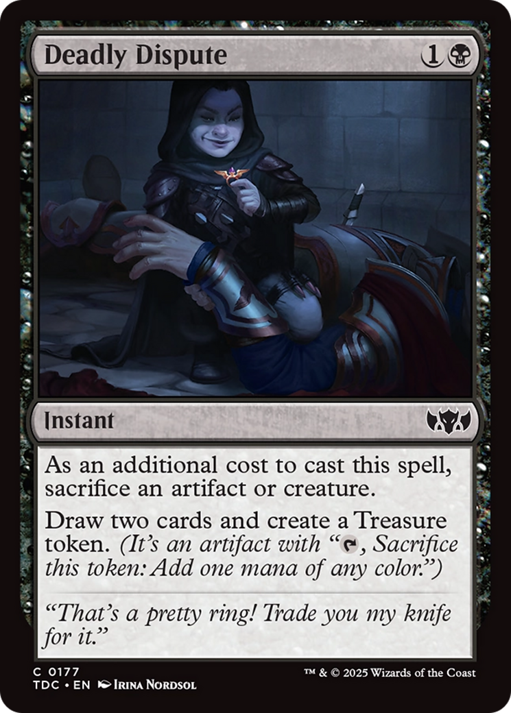 Dispute mortelle (TDC-177) - Commandant : Tarkir : Tempête de dragons 