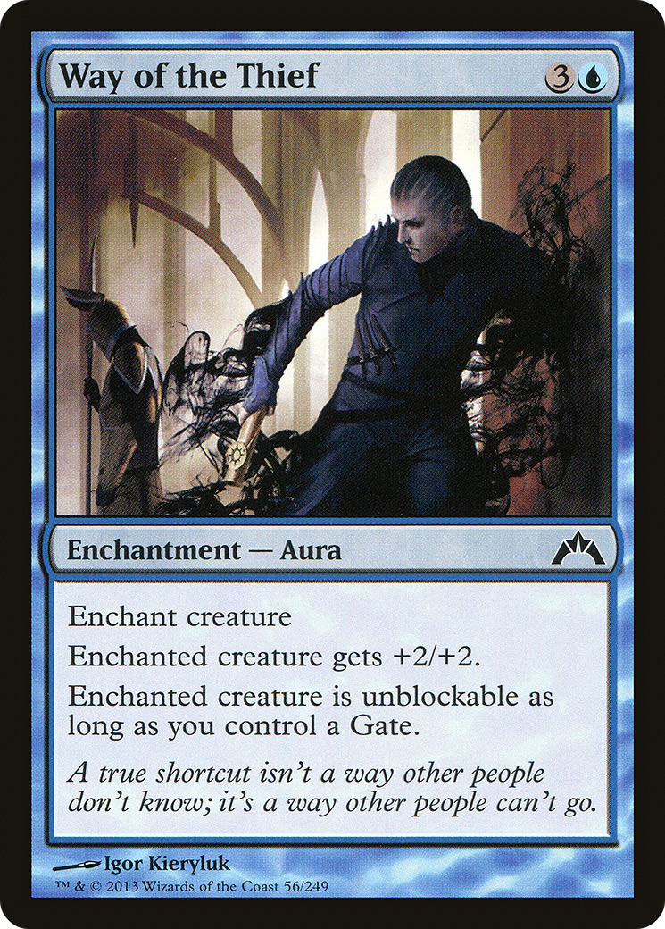 La Voie du Voleur (GTC-056) - Gatecrash Foil 