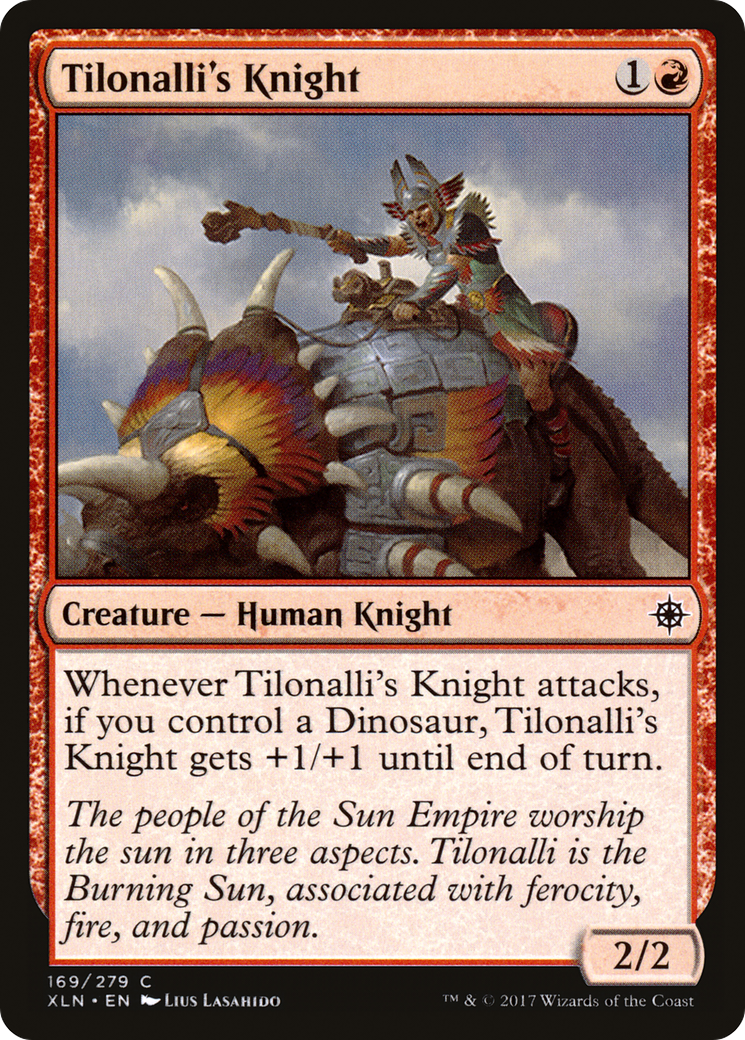 Chevalier de Tilonalli (XLN-169) - Ixalan Foil 