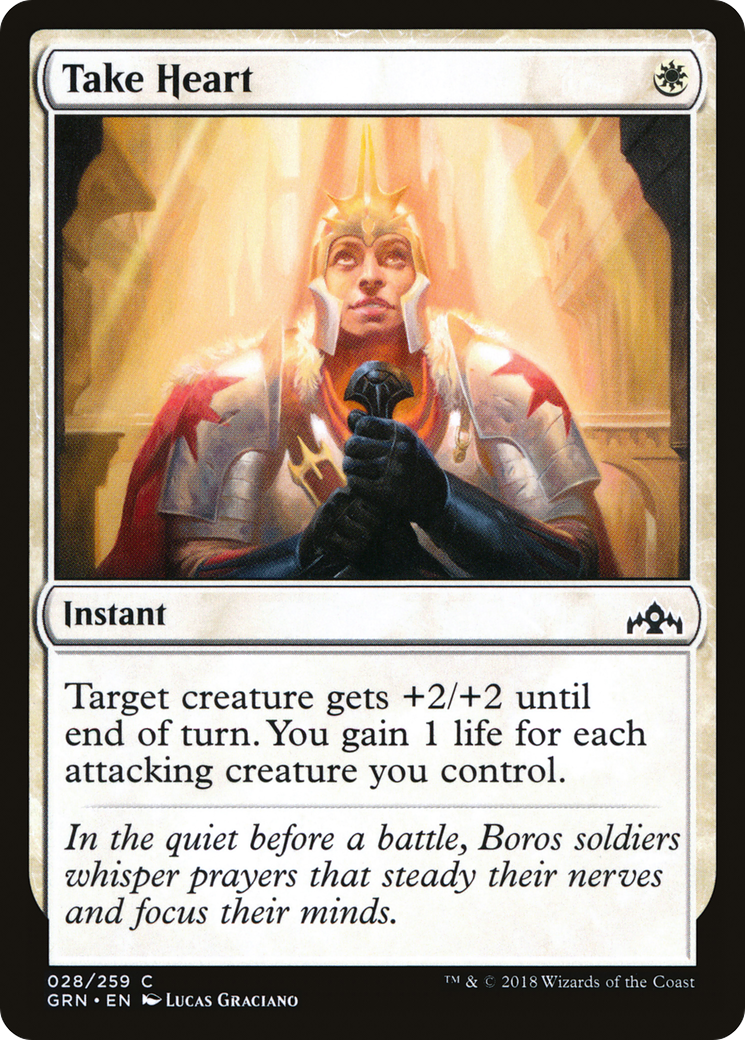 Take Heart (GRN-028) - Guilds of Ravnica