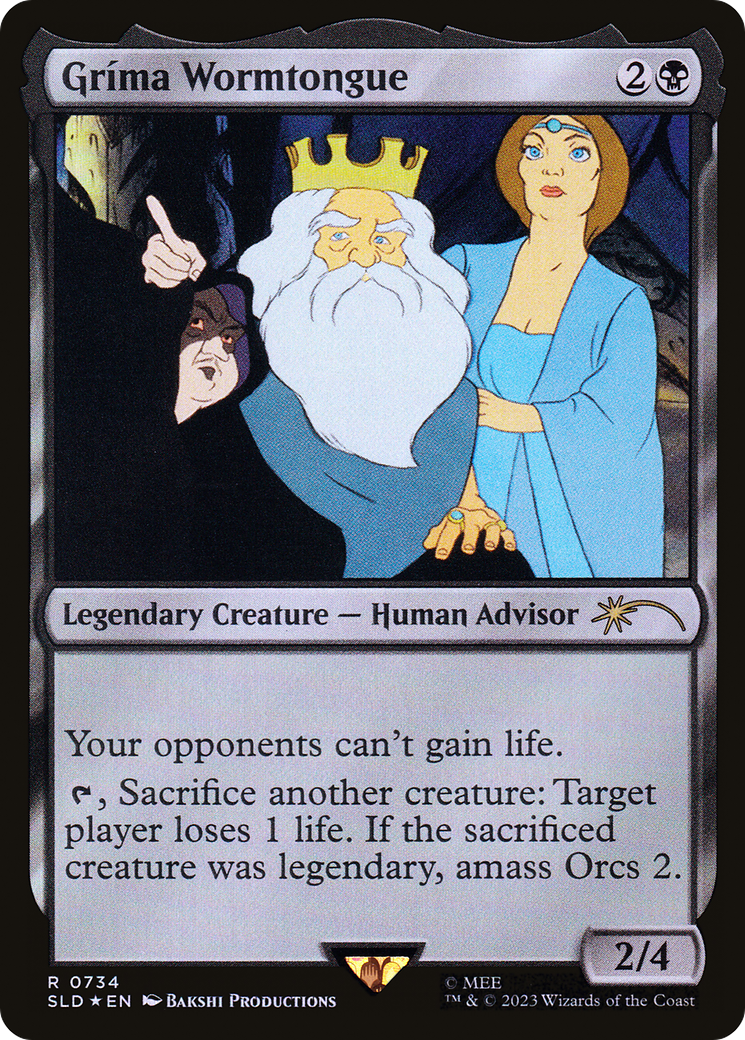 Grima Wormtongue (SLD-734) - Secret Lair Drop