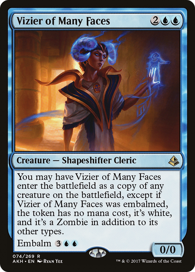 Vizir aux multiples visages (AKH-074) - Amonkhet Foil