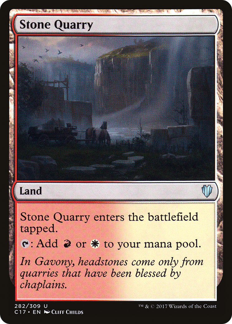Stone Quarry (C17-282) - Commander 2017