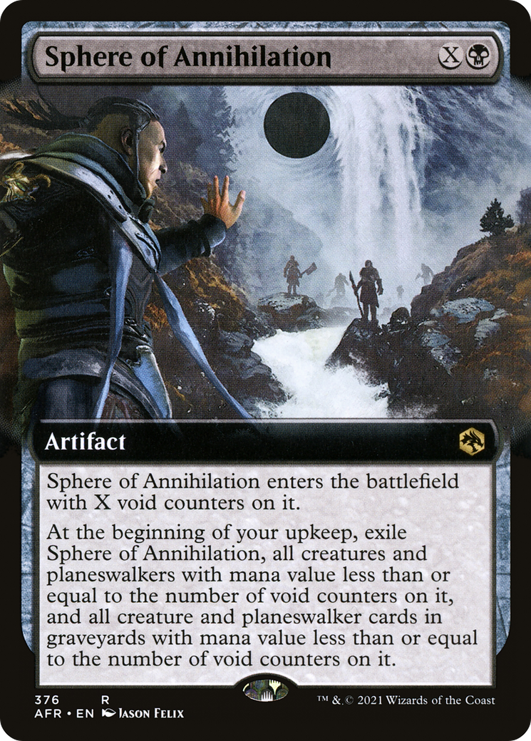 Sphere of Annihilation (Extended Art) (AFR-376) - Adventures in the Forgotten Realms: (Extended Art)