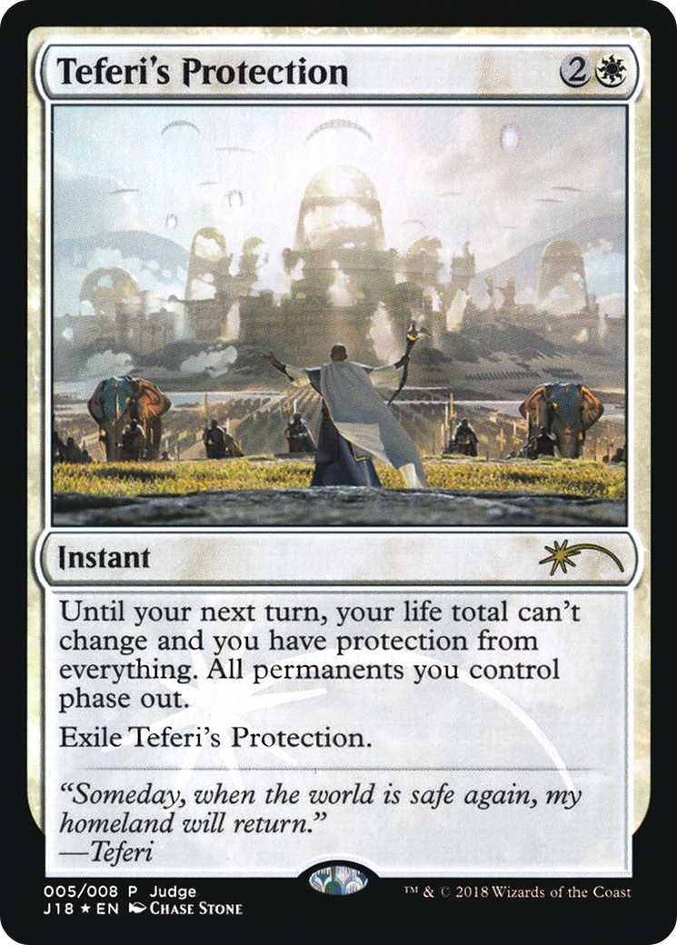 Teferi's Protection (J18) (JDG-005) - Judge Gift Cards 2018 Foil