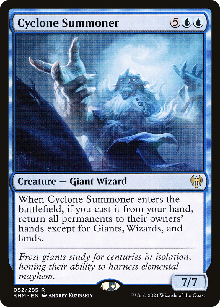Invocateur de cyclone (KHM-052) - Kaldheim