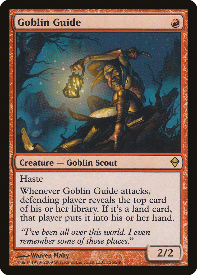 Guide gobelin (ZEN-126) - Feuille de Zendikar