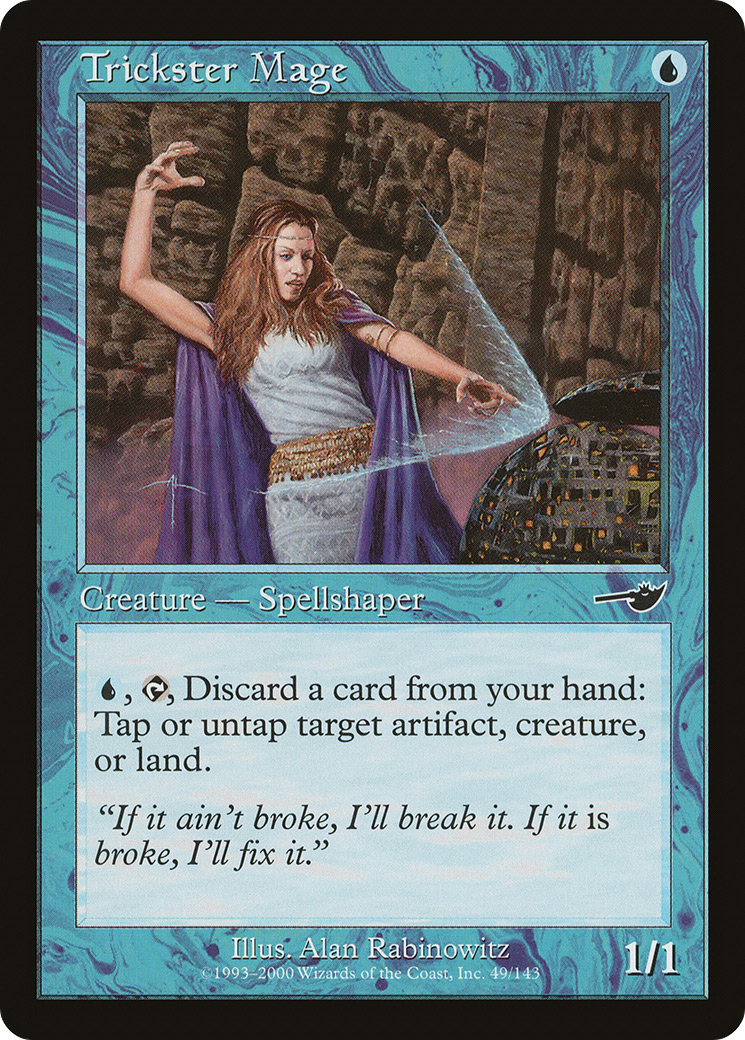 Mage filou (NEM-049) - Feuille Nemesis 