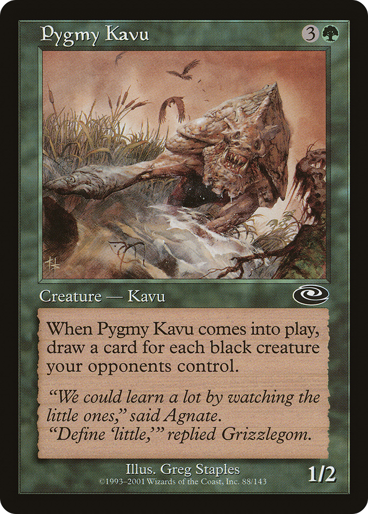 Kavu pygmée (PLS-088) - Changement de plan 