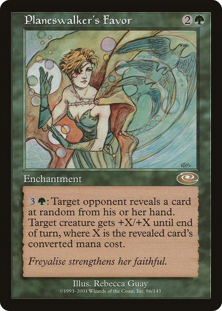 Faveur du Planeswalker (PLS-086) - Planeshift 