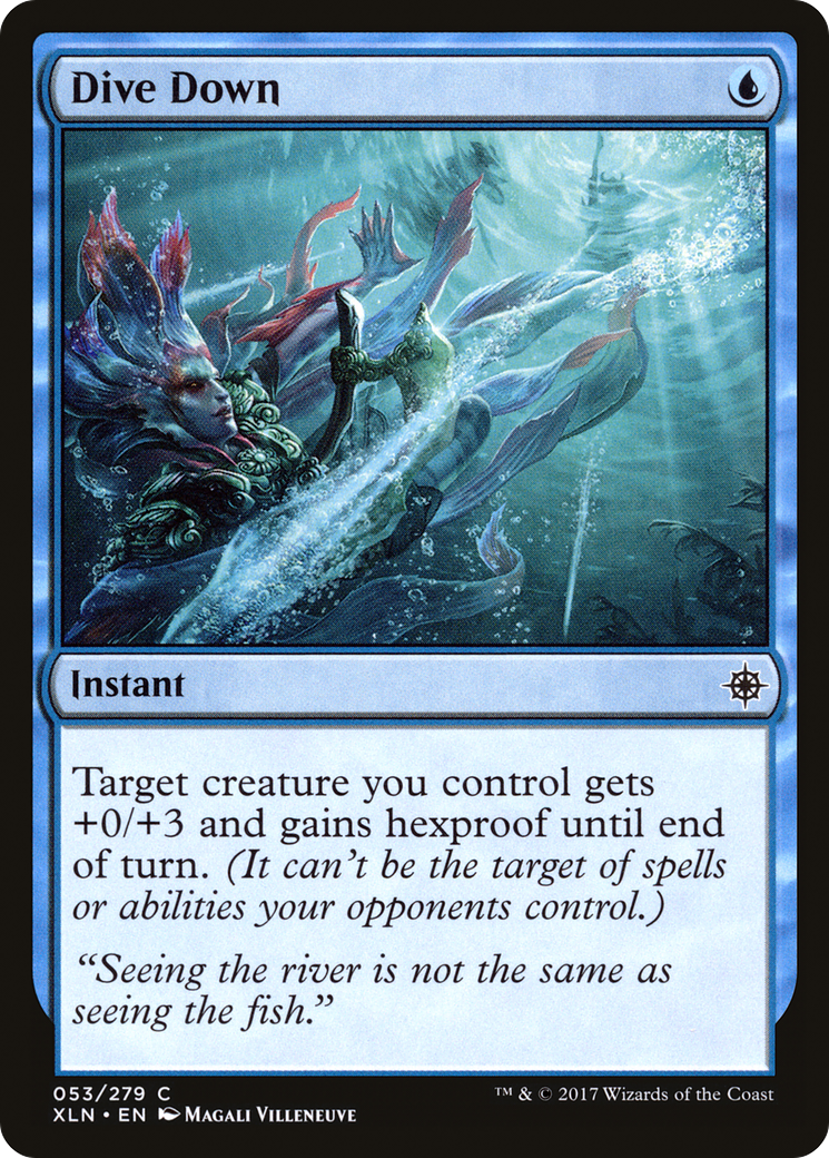 Plongée (XLN-053) - Ixalan Foil