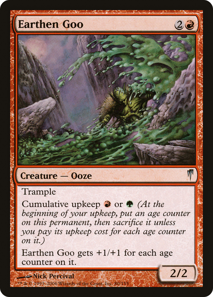 Earthen Goo (CSP-080) - Feuille Coldsnap 