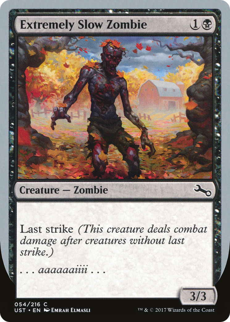 Zombie extrêmement lent (UST-54B) - Instable 