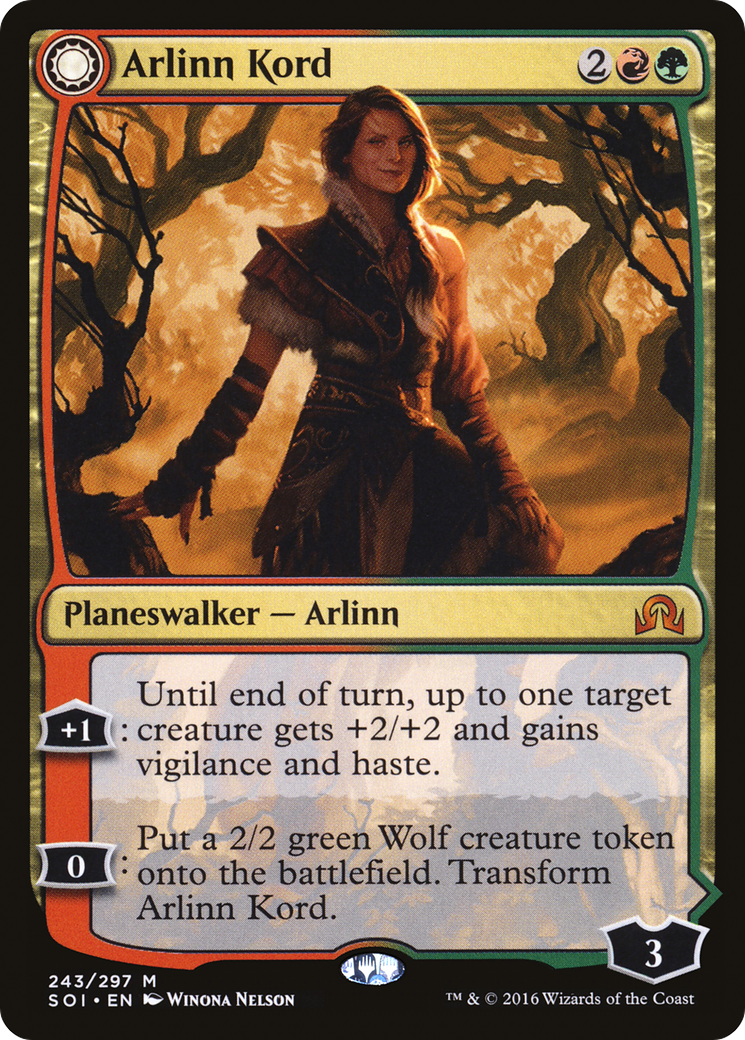 Arlinn Kord (SOI-243) - Shadows over Innistrad: (Double Faced Transform)