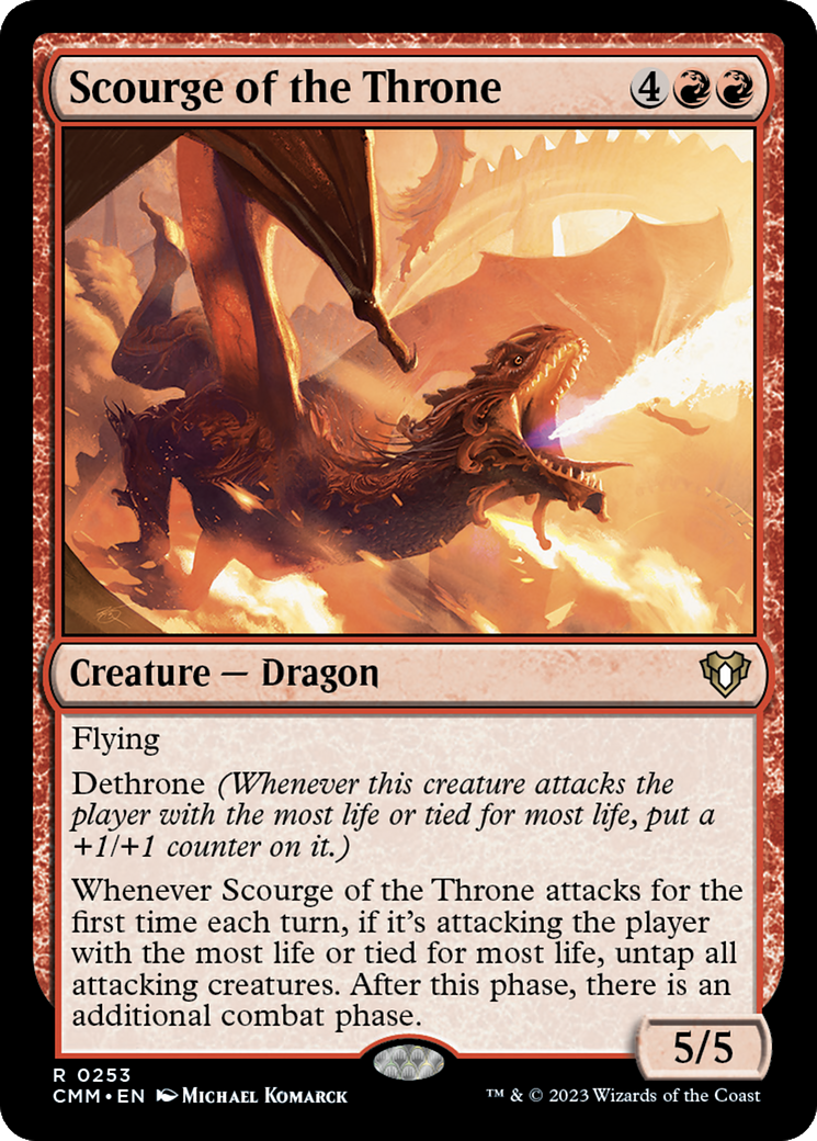 Scourge of the Throne (CMM-253) - Commander Masters