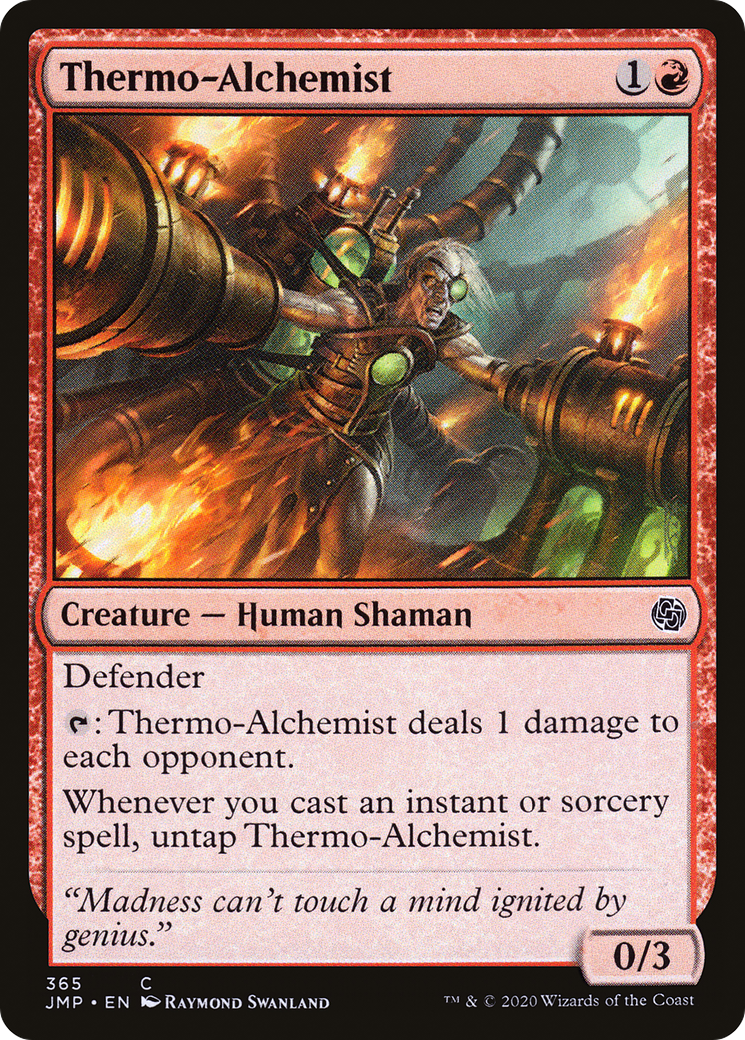 Thermo-Alchimiste (JMP-365) - Démarrage rapide