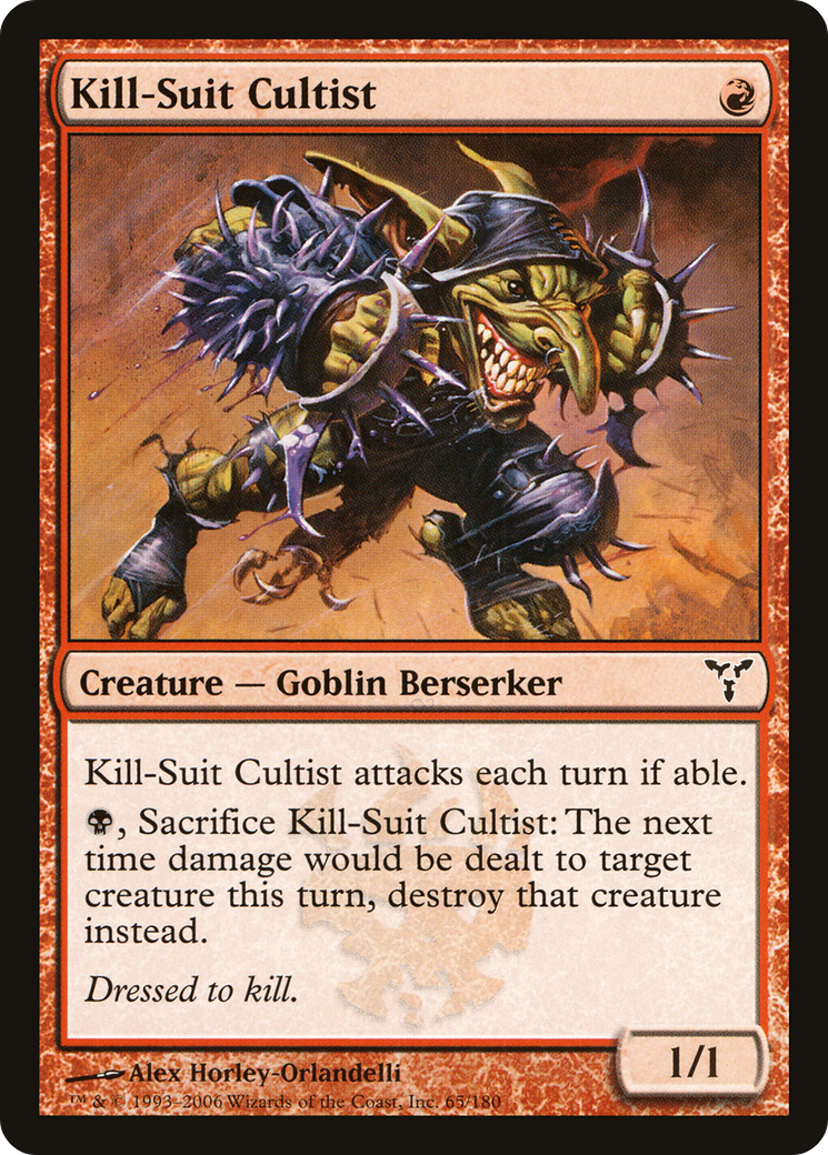 Cultiste Kill-Suit (DIS-065) - Dissension Foil 
