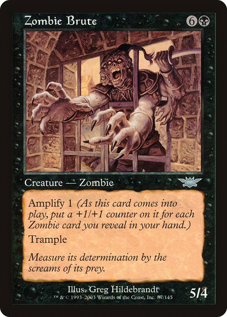 Brute zombie (LGN-087) - Légions 