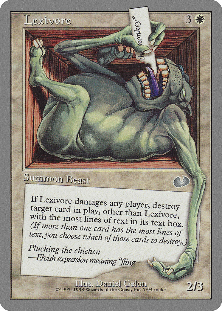Lexivore (UGL-007) - Décollé 