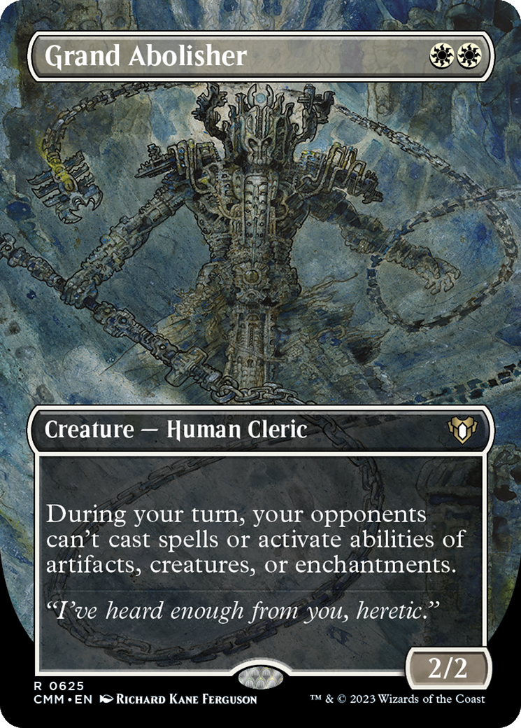 Grand Abolisher (Borderless) (CMM-625) - Commander Masters (Borderless)