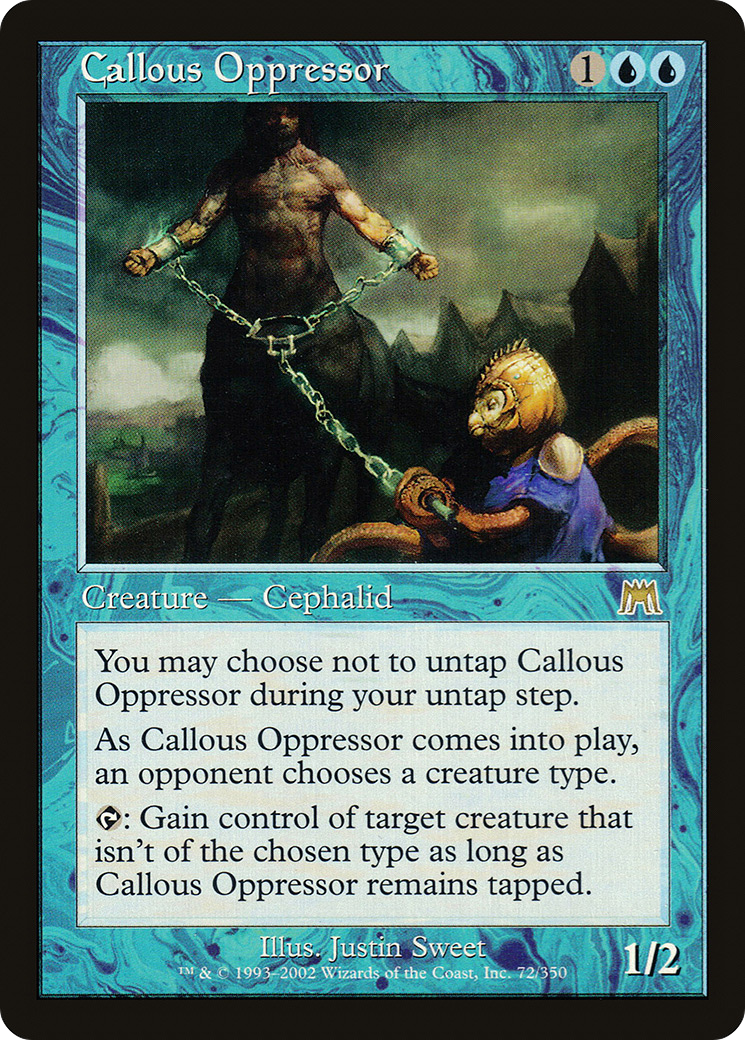Oppresseur insensible (ONS-072) - Onslaught Foil 