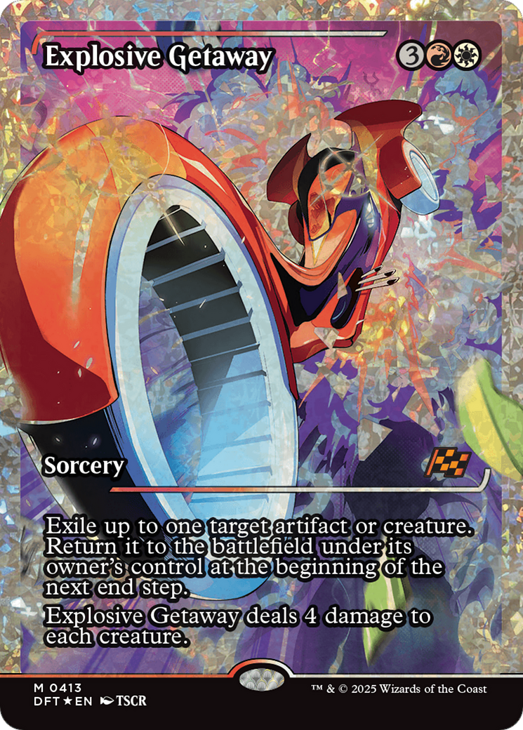 Escapade explosive (Vitrine) (Fracture Foil) (DFT-413) - Aetherdrift Foil