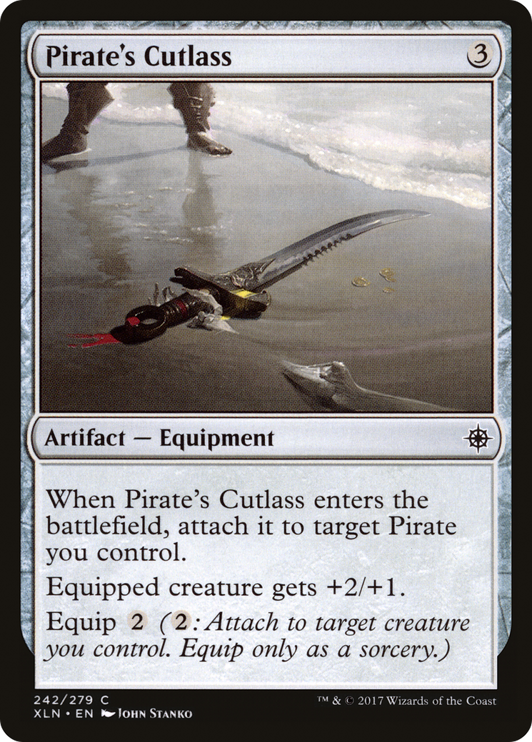 Pirate's Cutlass (XLN-242) - Ixalan Foil