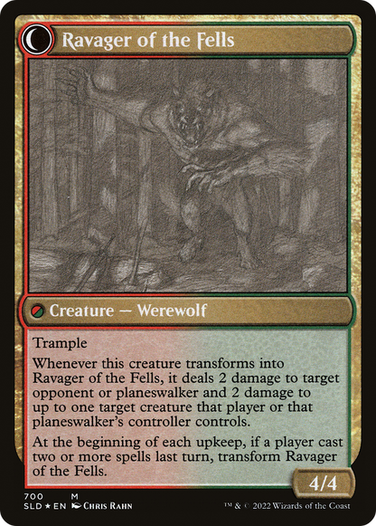 Huntmaster of the Fells (Sketch Showcase) (SLD-700) - Secret Lair Drop