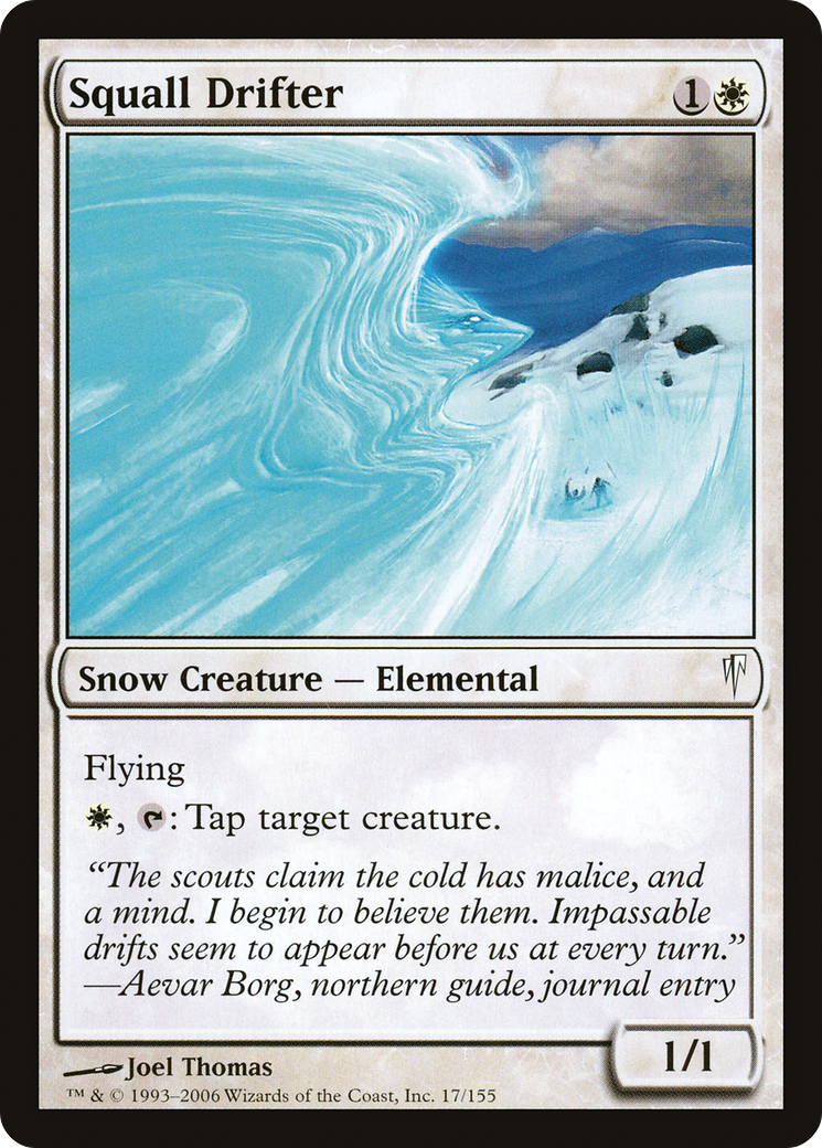 Squall Drifter (CSP-017) - Feuille Coldsnap 