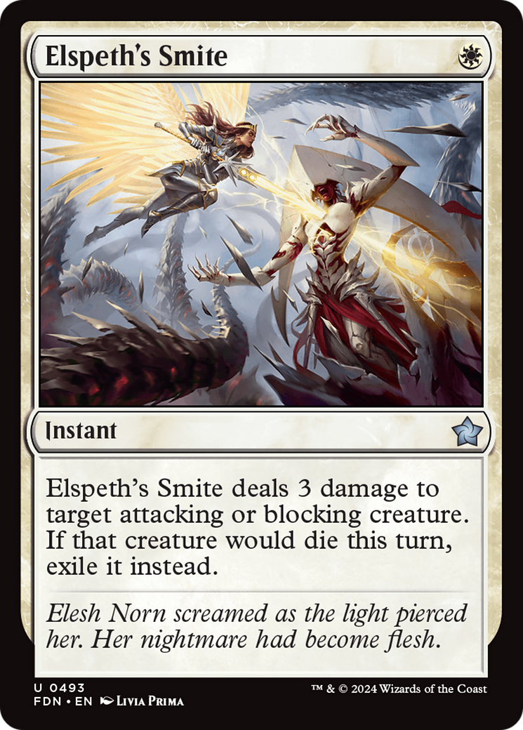 Frappe d'Elspeth (FDN-493) - Fondations Foil 