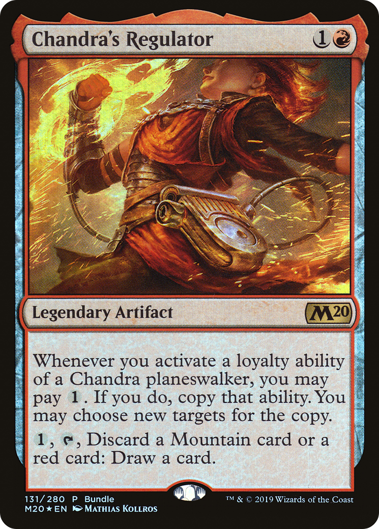 Chandra's Regulator (M20 Bundle) (UMP-131) - Core Set 2020 Promos Foil