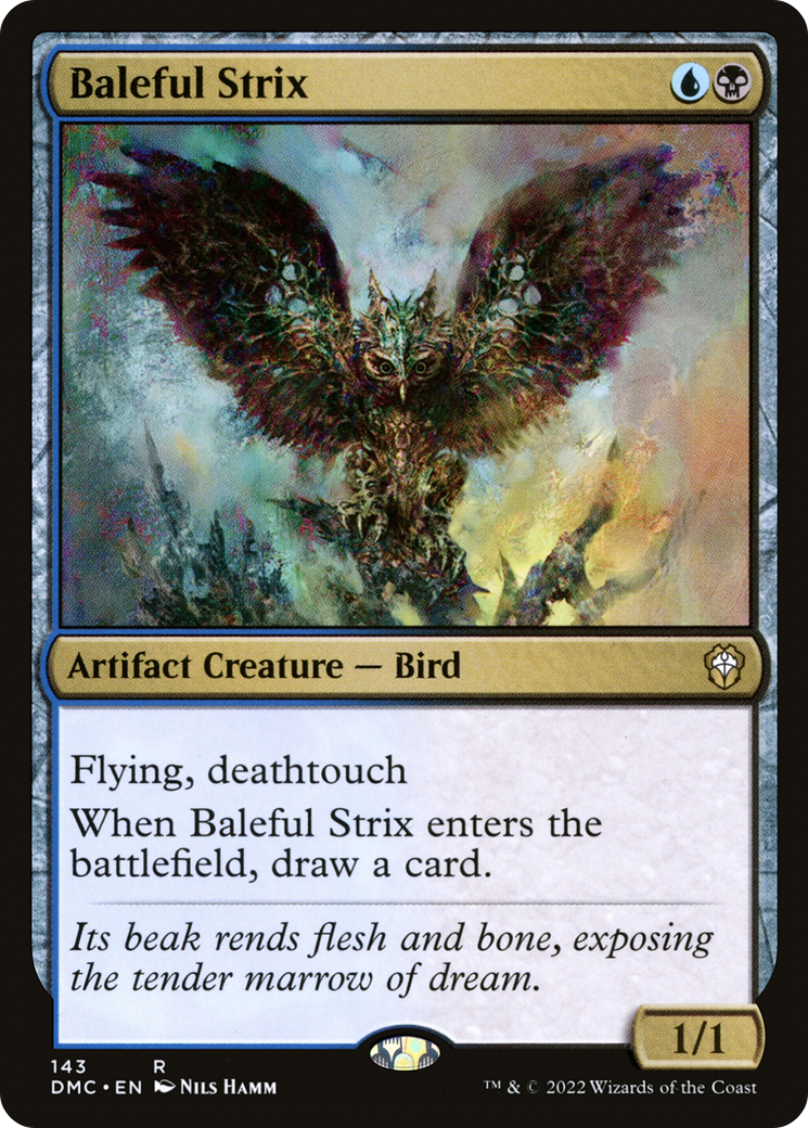 Baleful Strix (DMC-143) - Commandant uni de Dominaria 