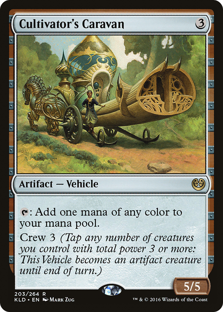 Caravane du cultivateur (KLD-203) - Kaladesh Foil 