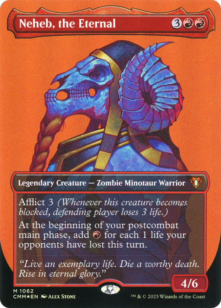 Neheb, l'Éternel (CMM-1062) - Commander Masters (sans bordure) Foil 