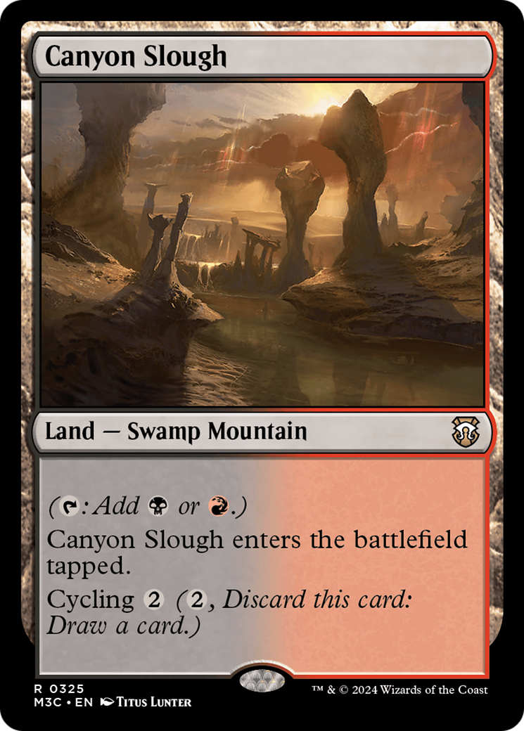 Canyon Slough (M3C-325) - Commandant de Modern Horizons 3 