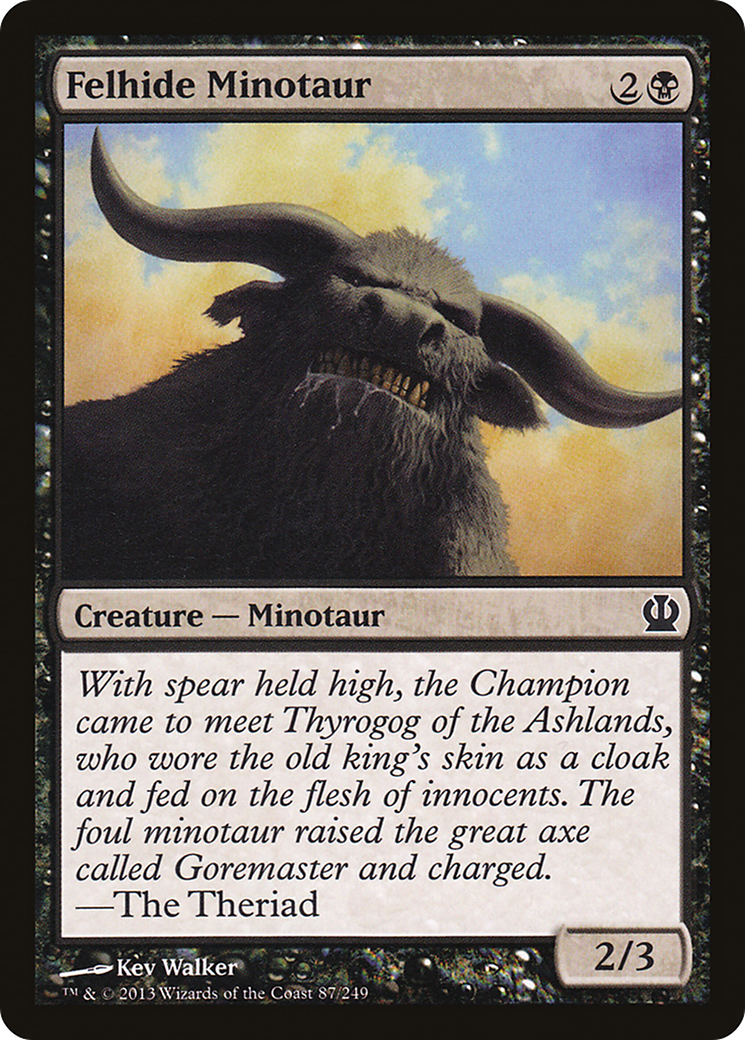 Minotaure en peau de gangrené (THS-087) - Theros 