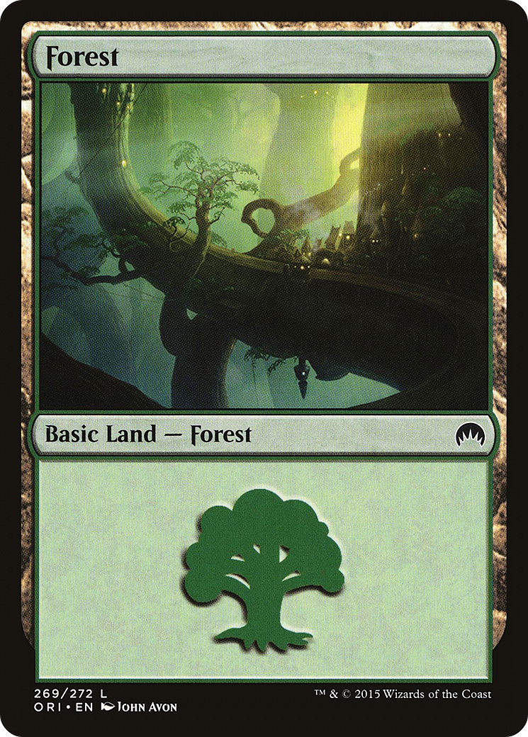 Forêt (ORI-269) - Magic Origins Foil