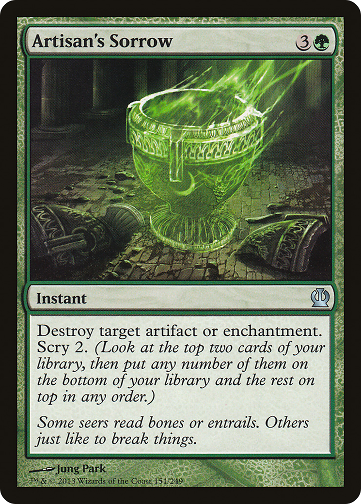 Chagrin de l'artisan (THS-151) - Theros Foil 
