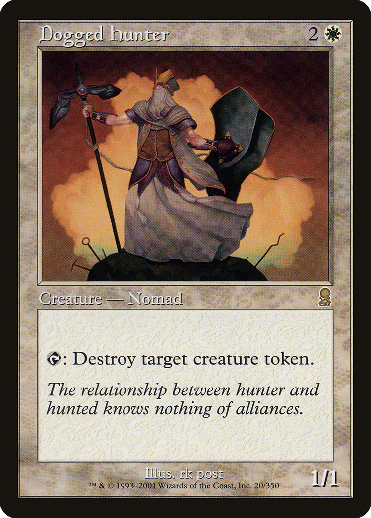 Chasseur acharné (ODY-020) - Odyssey Foil 